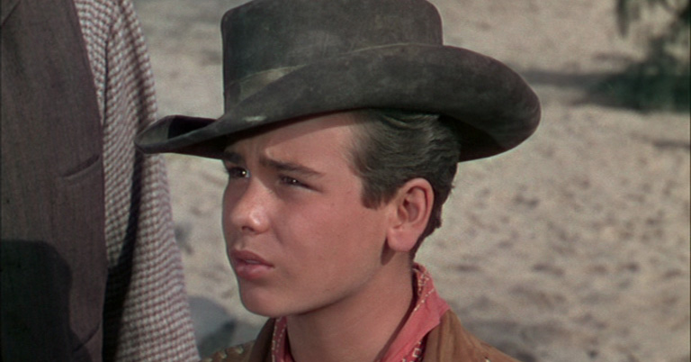 A young Dean Stockwell in Cattle Drive